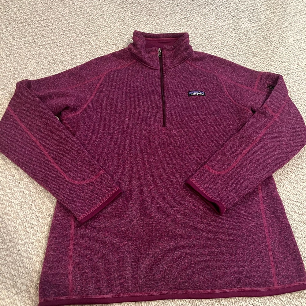 Patagonia Women's Half-Zip Sweater - purple